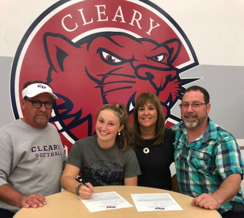 Allison Lesonsky Commits to Cleary College